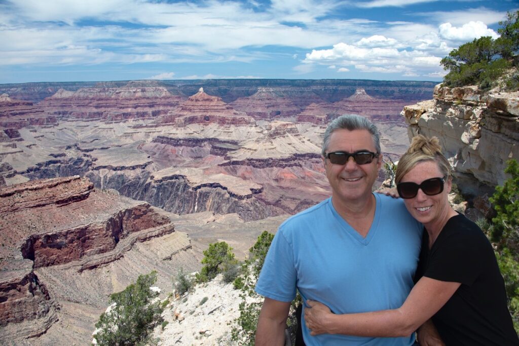 Chris at the Grand Canyon